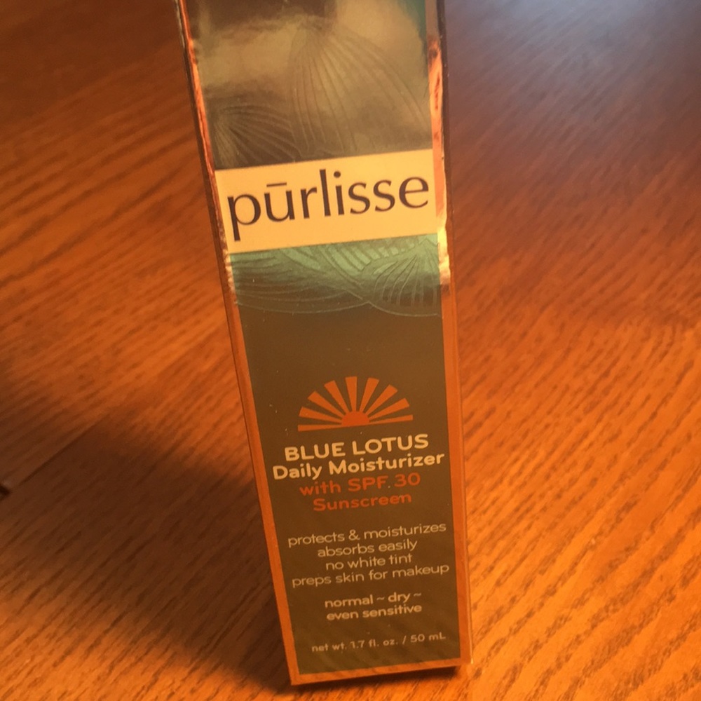 Purlisse blue lotus daily moisturizer with SPF 30